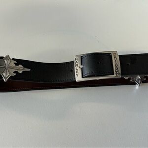 Harley-Davidson Black and Silver Belt Bag